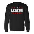 The Legend Has Retired Retirement Long Sleeve T-Shirt Gifts ideas