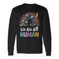 Lgbtq Wir Sind Alle Menschen Langarmshirts Geschenkideen