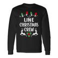 Line Name Christmas Crew Line Long Sleeve T-Shirt Gifts ideas