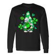 Love Gnomes Irish Shamrock St Patricks Day Four Leaf Clover Long Sleeve T-Shirt Gifts ideas