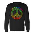 Love Peace 60Er 70Er Jahre Hippie-Kostüm Langarmshirts Geschenkideen