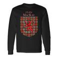 Mackay Weathered Tartan Scottish Plaid Men Women Long Sleeve T-shirt Graphic Print Unisex Gifts ideas