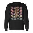 Mama Lightning Bolt Leopard Cheetah Mama Mini Matching Men Women Long Sleeve T-Shirt T-shirt Graphic Print Gifts ideas
