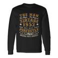 Man Myth Legend Vintage 1952 70Th Birthday For 70 Years Old Long Sleeve T-Shirt Gifts ideas