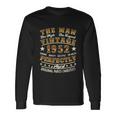 Man Myth Legend Vintage 1952 70Th Birthday For 70 Years Old V2 Long Sleeve T-Shirt Gifts ideas