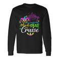 Mardi Gras Cruise Ship Beads Vacation Cruising Carnival Men Women Long Sleeve T-shirt Graphic Print Unisex Gifts ideas