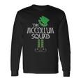Mccollum Name The Mccollum Squad Leprechaun V2 Long Sleeve T-Shirt Gifts ideas