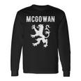 Mcgowan Clan Scottish Family Name Scotland Heraldry Men Women Long Sleeve T-shirt Graphic Print Unisex Gifts ideas
