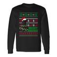 Merry Woofmas Flat Coated Retriever Dog Ugly Christmas Long Sleeve T-Shirt Gifts ideas