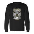 Minh Name In Case Of Emergency My Blood Long Sleeve T-Shirt Gifts ideas