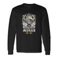 Musab Name In Case Of Emergency My Blood Long Sleeve T-Shirt Gifts ideas