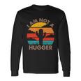 I Am Not A Hugger Shirt Vintage Cactus Long Sleeve T-Shirt Gifts ideas
