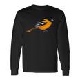 Oriole Bird Birdlover Birdwatcher Ornithologist Biologist Long Sleeve T-Shirt Gifts ideas