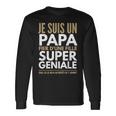 Papa Mädchen Geburtstags Langarmshirts, Witziges Herren Langarmshirts Geschenkideen