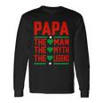 Papa The Man The Myth The Legend Fathers Day Long Sleeve T-Shirt Gifts ideas