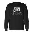 Paparazzi Dad Photographer Retro Camera Long Sleeve T-Shirt Gifts ideas