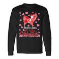 Papillon Is My Valentine Dog Lover Dad Mom Boy Girl Long Sleeve T-Shirt T-Shirt Gifts ideas