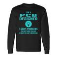 Pcb er Men Women Long Sleeve T-Shirt T-shirt Graphic Print Gifts ideas