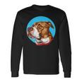 Pitbull Mom Pitbull Dad Fantastische Pitbull-Besitzer Langarmshirts Geschenkideen