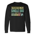 Promoted To Single Dad Est 2020 Vintage Christmas Long Sleeve T-Shirt Gifts ideas
