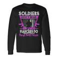 Proud Army Fiancee Soldiers Dont Brag Pride Military Lovers Men Women Long Sleeve T-shirt Graphic Print Unisex Gifts ideas