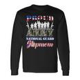 Proud Army National Guard Stepmom US Military Gift Men Women Long Sleeve T-shirt Graphic Print Unisex Gifts ideas