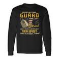 Proud National Guard Girlfriend Military Girlfriend Long Sleeve T-Shirt Gifts ideas
