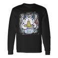 Ramen Cat Kawaii Anime Japanese Cat Lovers Kawaii Neko V4 Men Women Long Sleeve T-Shirt T-shirt Graphic Print Gifts ideas