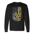 Reel Cool Pa Fishing Dad Joke Usa Flag Fathers Day Long Sleeve T-Shirt Gifts ideas