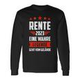 Rentner 2023 Eine Legende Geht In Rente Langarmshirts Geschenkideen