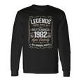 Retro Birthday Legends Were Born In 1982 September Men Women Long Sleeve T-Shirt T-shirt Graphic Print Gifts ideas