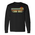 Retro Corn Dogs Make Hot Dogs On Stick Corn Dog Lover Long Sleeve T-Shirt Gifts ideas