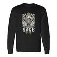 Sage Name In Case Of Emergency My Blood Long Sleeve T-Shirt Gifts ideas