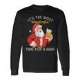 Santa Wonderful Times Für Ein Bier Langarmshirts Geschenkideen