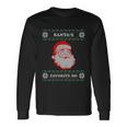 Santas Favorite Ho Inappropriate Ugly Christmas Sweater Long Sleeve T-Shirt Gifts ideas