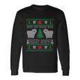 Save The Molar Bear Dental Dentist Ugly Christmas Sweaters Long Sleeve T-Shirt Gifts ideas