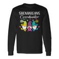 Shenanigans Coordinator Bunny Gnome Rabbit Easter Day Long Sleeve T-Shirt Gifts ideas