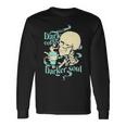 Skull Dark Coffee Darker Soul Long Sleeve T-Shirt T-Shirt Gifts ideas