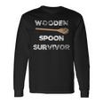 Spoon Survivor I Survived The Wooden Spoon Long Sleeve T-Shirt T-Shirt Gifts ideas
