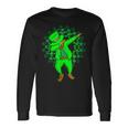 St Patricks Day Dabbing Leprechaun Irish Green Long Sleeve T-Shirt Gifts ideas