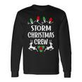 Storm Name Christmas Crew Storm Long Sleeve T-Shirt Gifts ideas