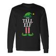 Tall Elf Matching Group Christmas Party Pajama Long Sleeve T-Shirt Gifts ideas