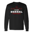 Team Bernal Lifetime Member Surname Last Name Long Sleeve T-Shirt Gifts ideas