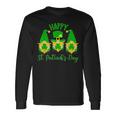 Three Gnomes Leprechaun St Patricks Day Shenanigans Squad Long Sleeve T-Shirt Gifts ideas