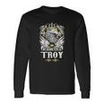 Troy Name In Case Of Emergency My Blood Long Sleeve T-Shirt Gifts ideas