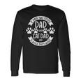 I Have Two Title Dad And Cat Dad Animal Long Sleeve T-Shirt Gifts ideas