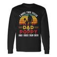 I Have Two Titles Dad And Poppy Fathers Day V3 Long Sleeve T-Shirt Gifts ideas