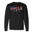 Uncle 4Th Of July Vintage Stars And Stripe Patriotic Long Sleeve T-Shirt Gifts ideas