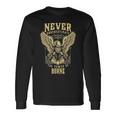 Never Underestimate The Power Of Borne Personalized Last Name Long Sleeve T-Shirt Gifts ideas