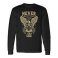 Never Underestimate The Power Of Case Personalized Last Name Long Sleeve T-Shirt Gifts ideas
